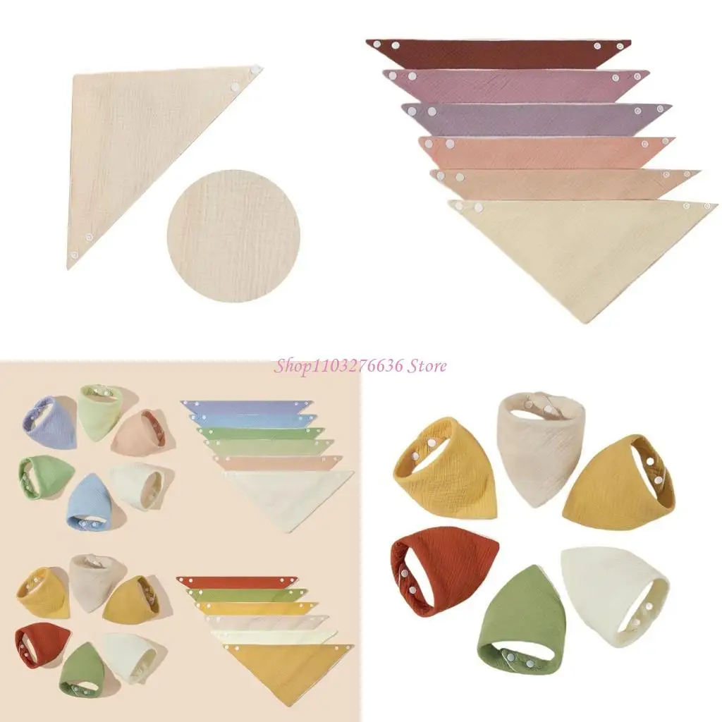 

R6FD Essential Gift Baby Bibs мягкие и впитывающие младенческие ткань практические детские нагрудники