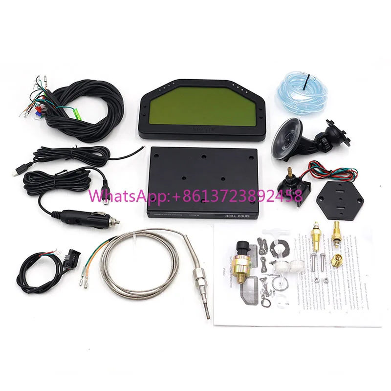 

KD3064 904 Dash Race Display With Sensor KIT Dashboard LCD Screen Gauge Meter