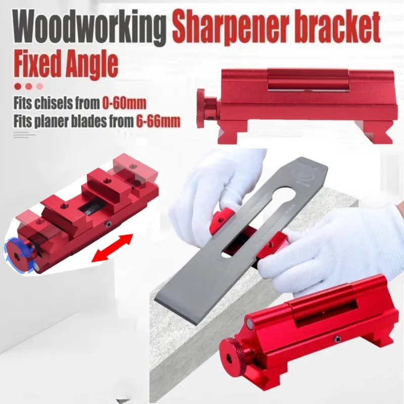 

Honing Guide Tool, Sharpening Holder Kit for All Knives, Wood Chisel and Planes, Fixed Angle Knife Sharpener for Woodworking