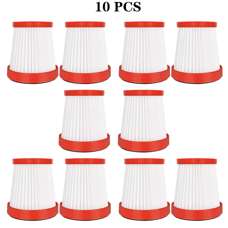3/5/10個フィルターxiaomi deerma VC01ハンドヘルド掃除機アクセサリー交換フィルター集塵機ホーム吸引器