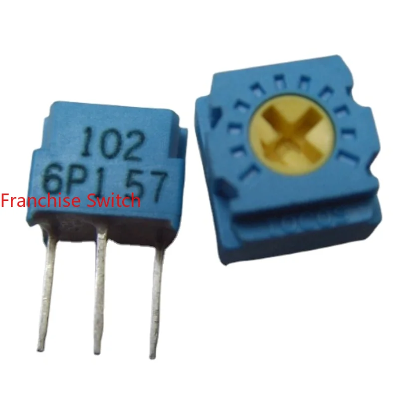 

10PCS Precision Potentiometer GF063P-1K, 2K, 5K, 10K, 20K, 50K, 100K