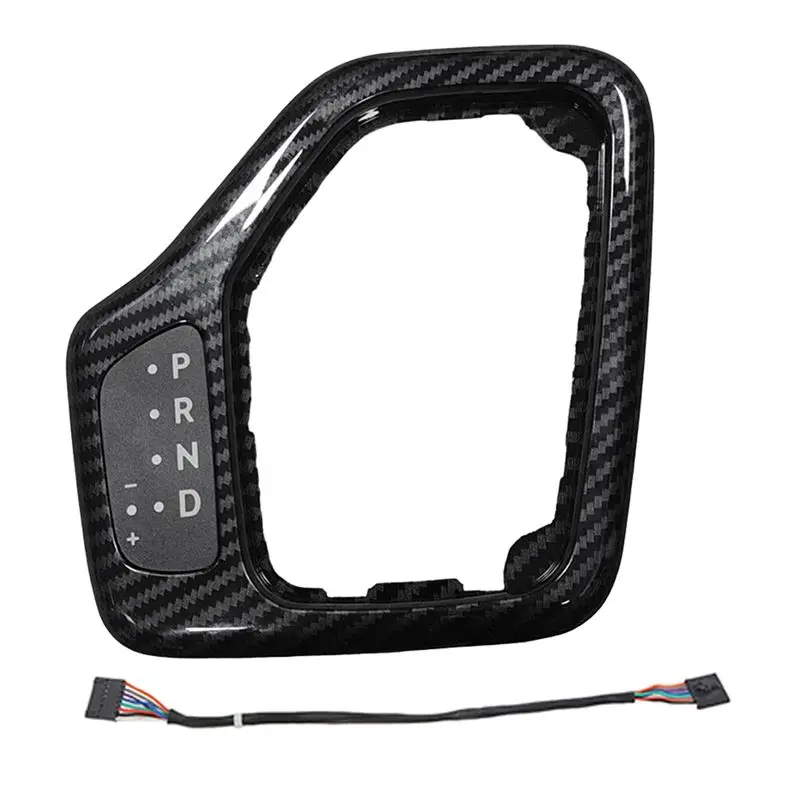

Plain Car Transmission Shifter Bezel W/Harness 5YD27XSAAA For Jeep Cherokee 2014-2018 5YD27LS5AA 601-401 Gearshift Trim Cover