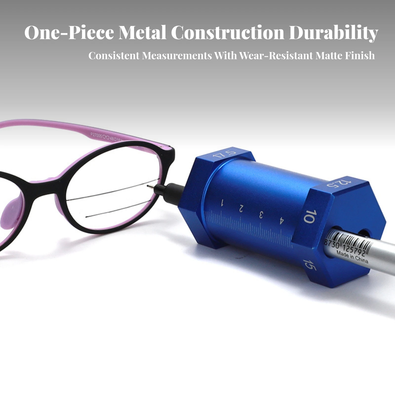 Eyeglass Template Line-Marking Tool Multifunctional Eyeglass Alignment Tool with Scale Glasses Template Scriber Versatile