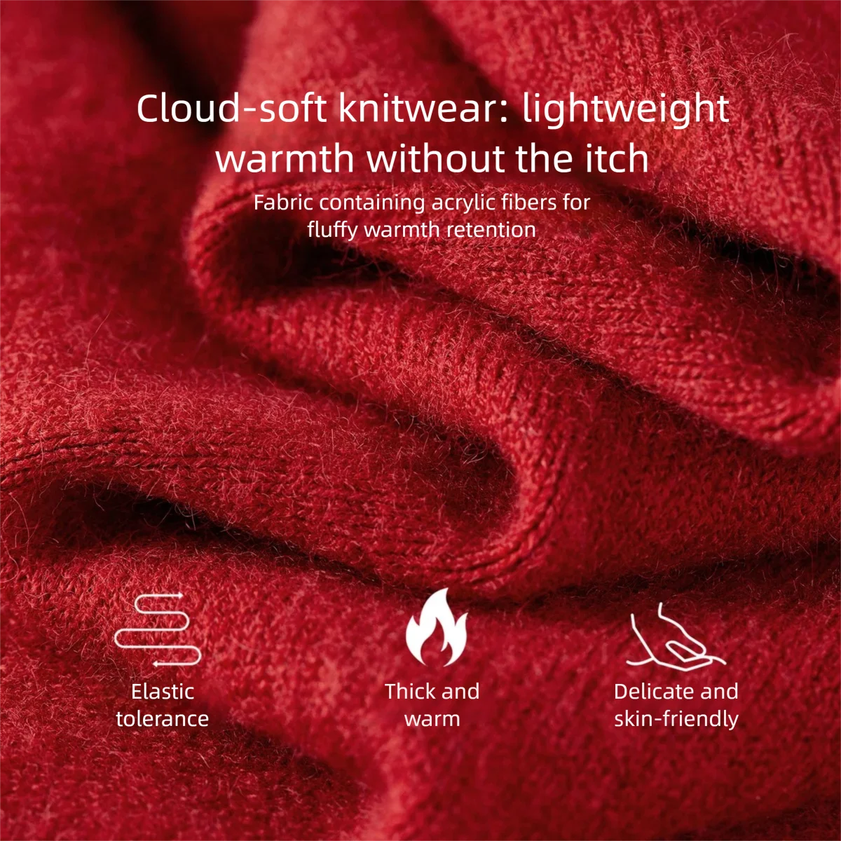 سترة نسائية مطرزة متباينة من SENTUBILA سترات شتوية غير رسمية برقبة دائرية ملابس نسائية محبوكة فضفاضة W54ED4972