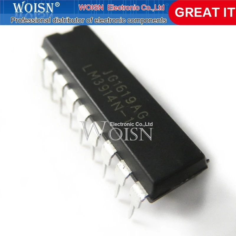 1pcs/lot LM3914N-1 LM3914N LM3914 DIP-18 In Stock