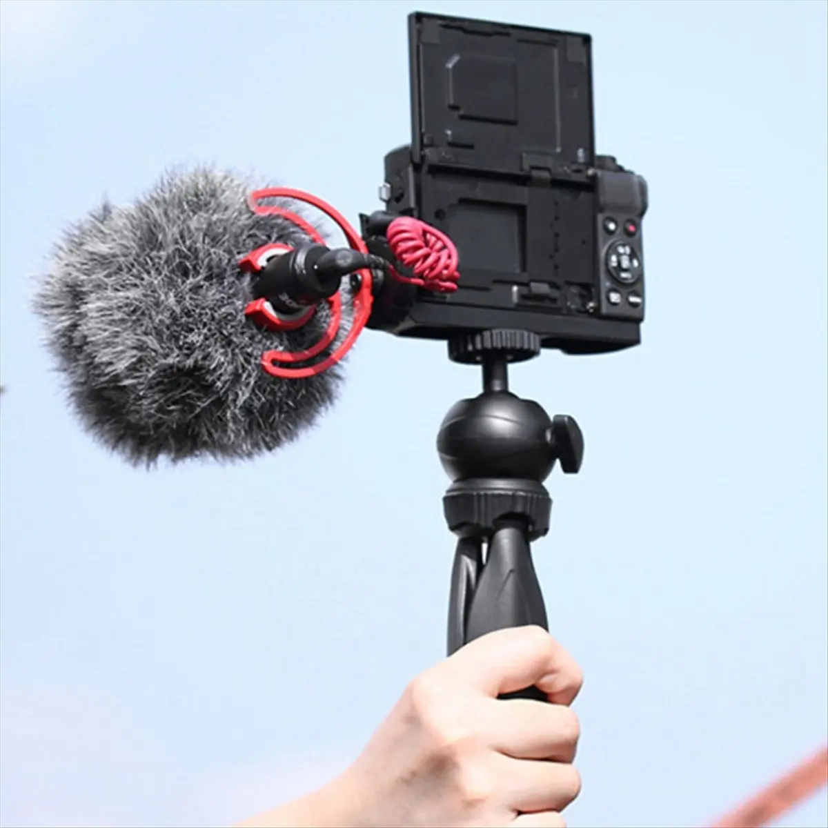 Punctual- Camera Quick Release L Plate Hand Grip for Canon G7X3 G7X2 Camera Multi-Functional Base Plate Silver
