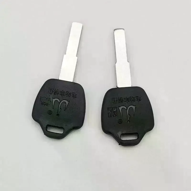 2Pcs Key Blank For Electric Bike Metal Blade Anti-corrosion For Electric Scooter Owners Locksmiths Key Duplication