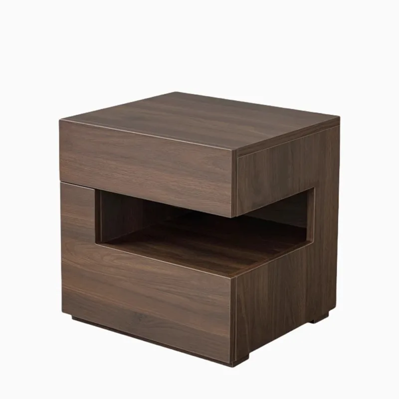

Minimalist, bedside table, Italian, creative, bedside, modern, black, storage