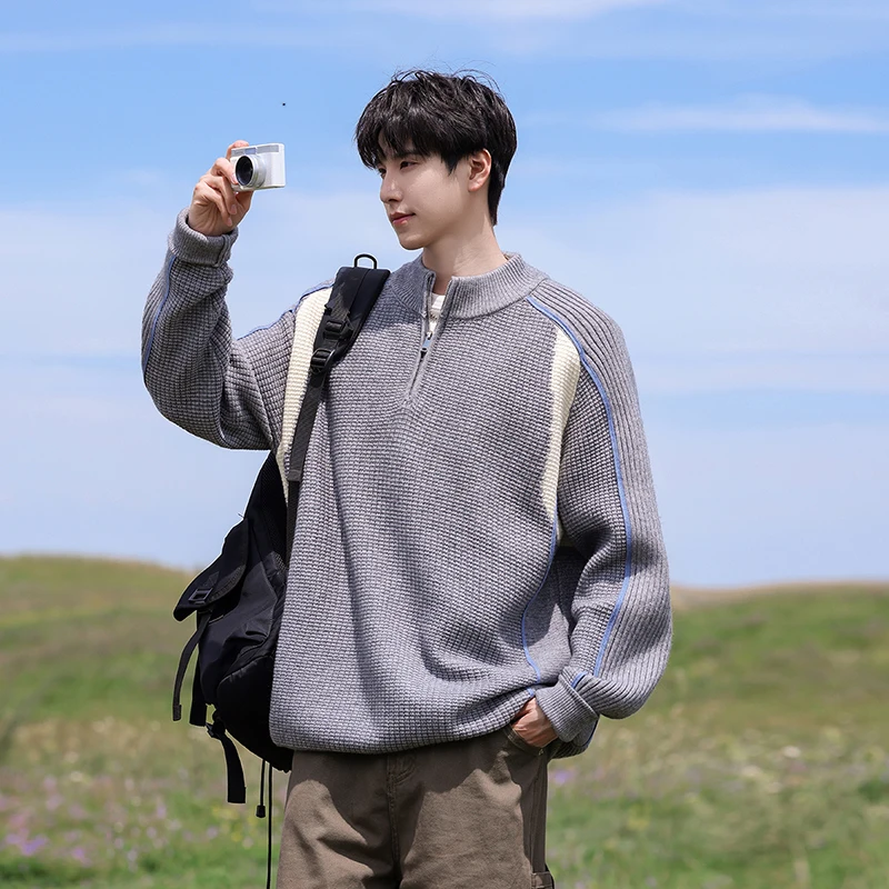 الرجال الربيع والخريف سترات جديدة معطف سترة خارجية الراقية موضة الصيد الدعاوى مريحة البيسبول الدعاوى السترات العصرية