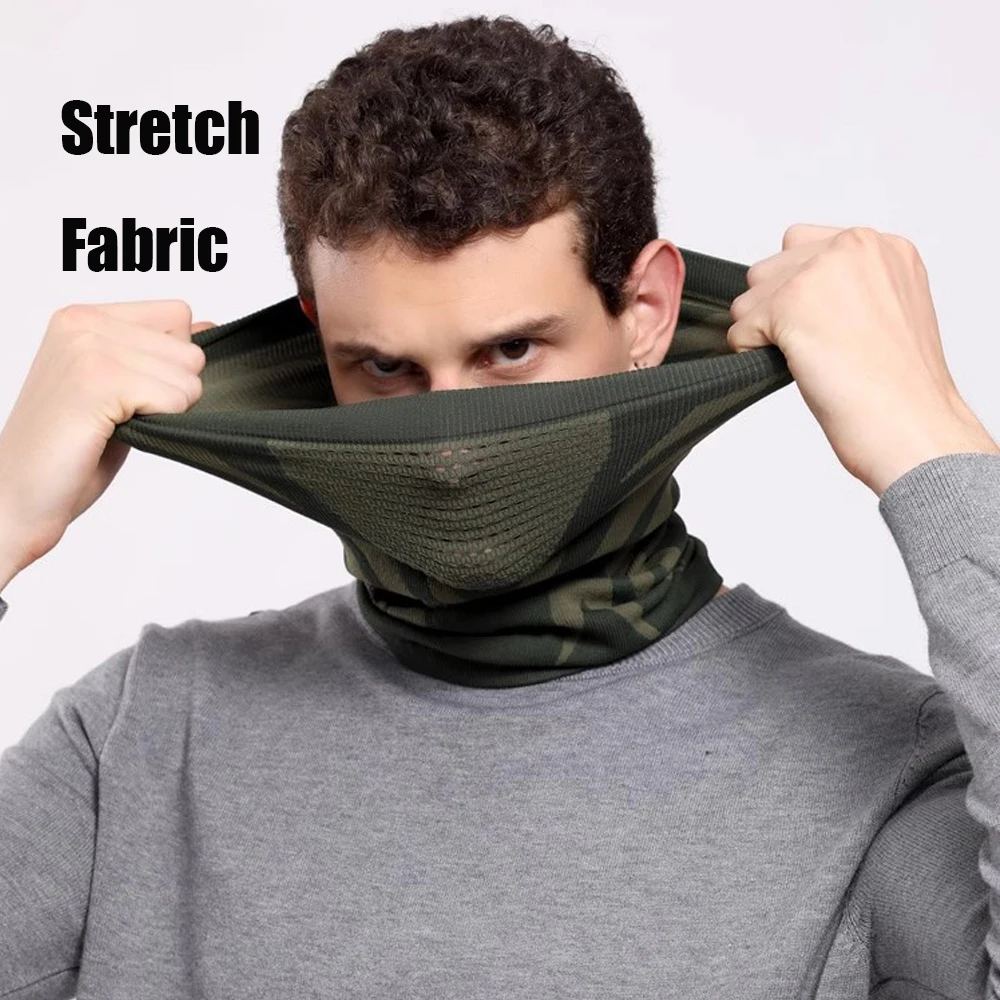 2025 Windproof Warm Scarf Outdoor Sports Half Face Mask Running Cycling Skiing Mask Elastic Breathable Bicycle Motorcycle Mask - Image 4