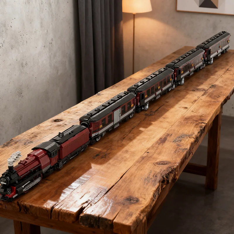 

4665pcs MOC LMS Princess Royal Elizabeth Train Model Building Blocks DIY Gift Creative Collectible Display Decor Premium Adult