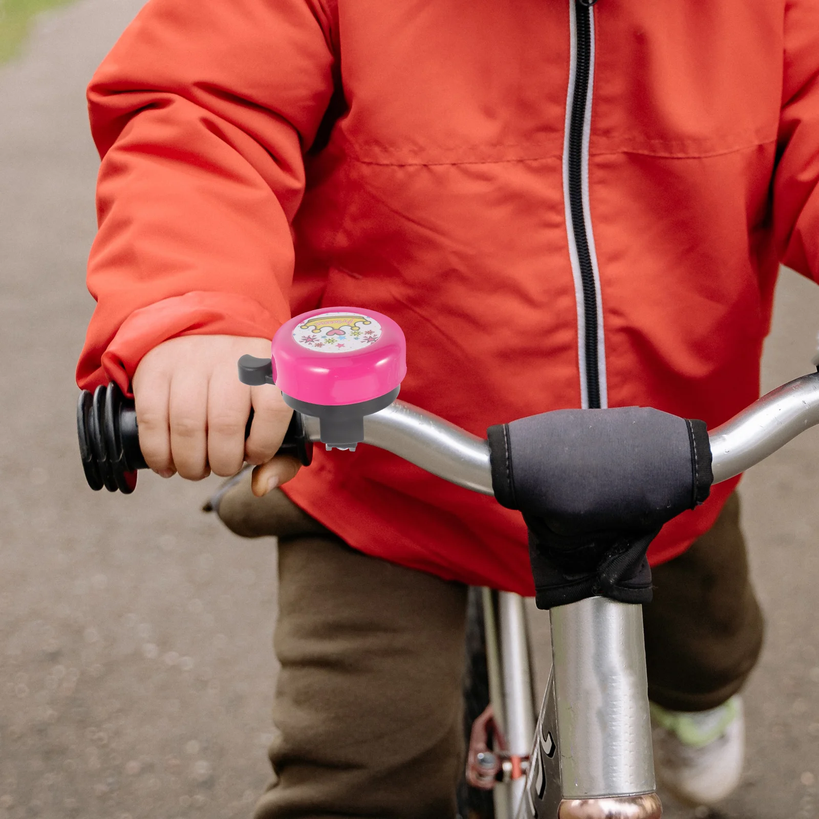 

Bicycle Bell 22mm Crown Rose Durable Loud Ringing Cartoon Kids Bike Bell Suitable Standard Mountain Bikes Handlebar Cycle