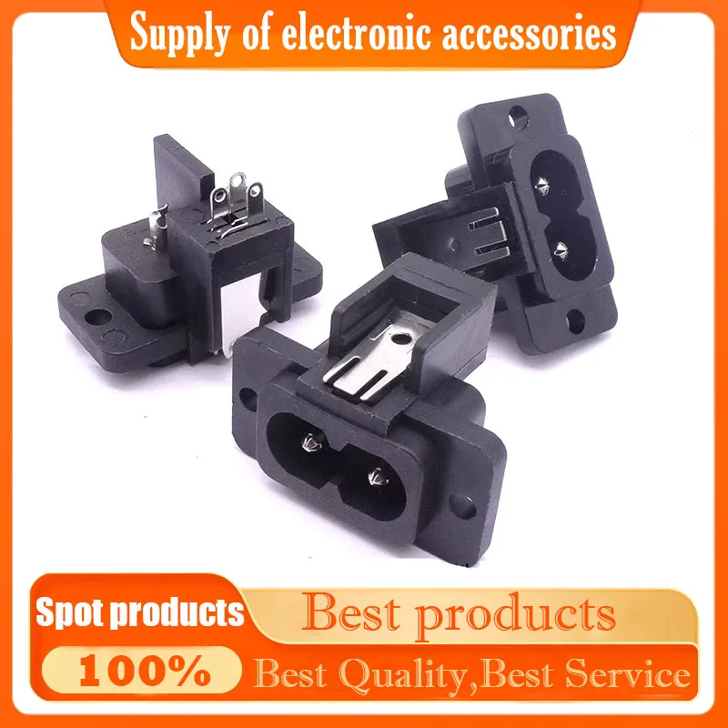 AC power socket 8-figure socket with ears 2-core socket 8-figure tail power socket Tape recorder socket with strip