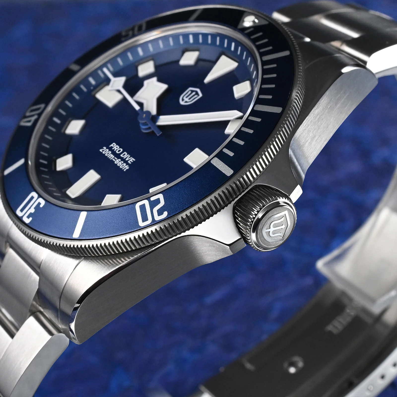 Watchdives WD1969 プロ 38 ミリメートルクォーツ時計 VH31 スイープ秒 