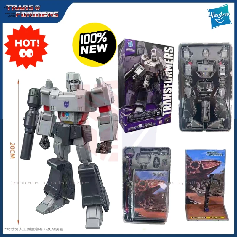 

New stock Transformers pre assembled G1 Megatron movie anime character figurine car model toy collection gift joint movable