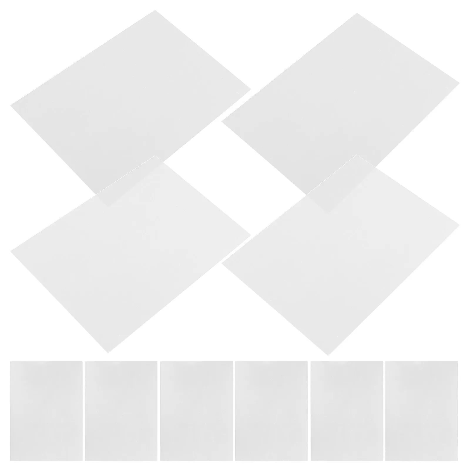 

10Pcs Acrylic Sheet for Photo Frame Replacement Transparent Craft Acrylic Board High-Strength Wear-Resistant Clear Plastic Sheet