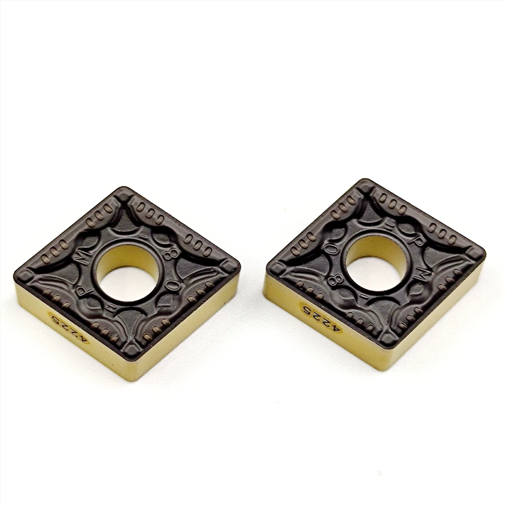 Imagem -06 - Azul Cnmg120404 Cnmg120408 Carboneto Cortador de Torneamento Inserções Torno Ferramenta Cnmg 120404 120408 Metal Parte Nano