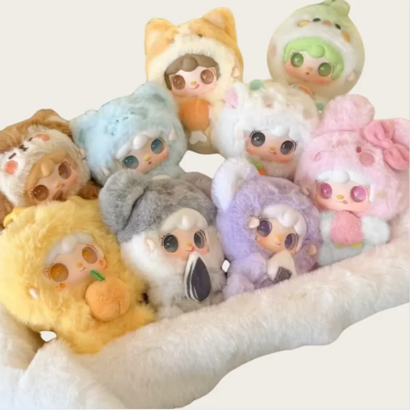 

Authentic Yooki 10th Generation Hugging Gourmet Shop Blind Box Cute Desktop Ornament Figurine Bag Pendant Decoration Trendy Gift