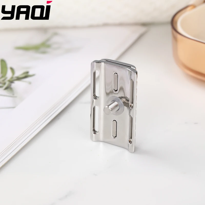 2026-yaqi-ghost-70sp-316-stainless-steel-polished-safety-razor-head-w-07mm-blade-gap
