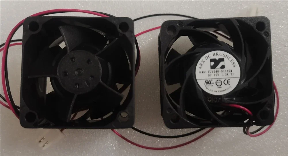 Brand New Fan for ARX FD1240-D2042C 4015 12V 0.1A  FD1240-A0053M 0.35A FD1240-S1142M 4028 1.3A  -Wire Server chassis FAN