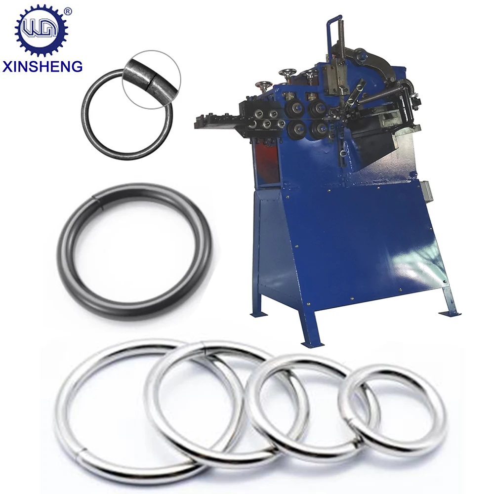 

2.0-6.0mm Iron/Steel/Aluminum/Copper/Stainless Small Wire Ring Making Machine