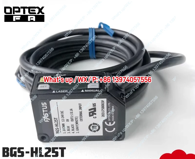 1 pcs   Japan imported OPTEX, sensor BGS-HL25T-HL05T-HDL05T original OPTX