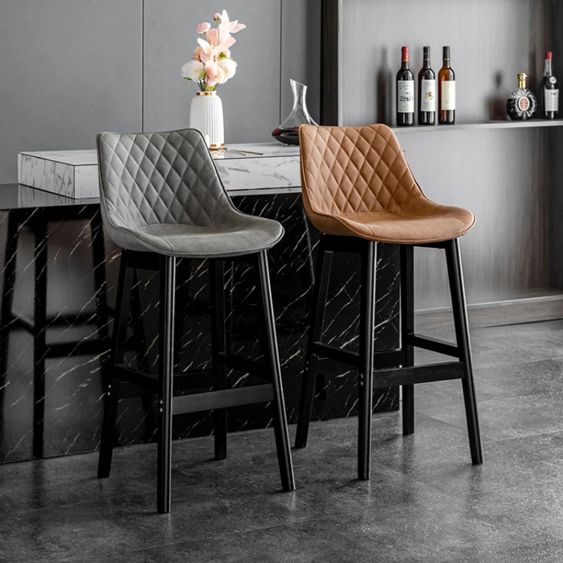 

Minimalistic Modern Bar Chairs Nordic High Living Room Kitchen Bar Chairs Luxury Bedroom Sillas Para Barra Home Furniture