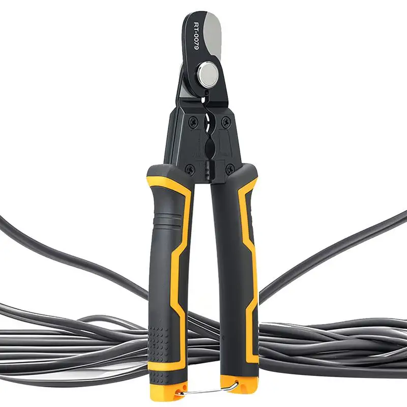 

Wire Stripper Cutting Tool Pliers Nipper With Safety Lock Multifunctional Ergonomic For Electrical Stripping Peeling Breaking