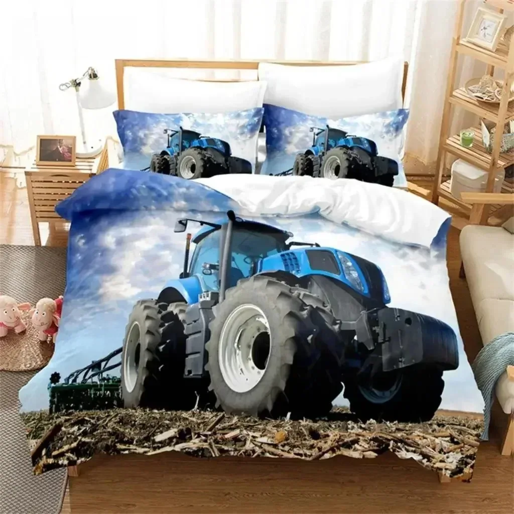 

3D Print Home Living Duvet Cover Set, Car, Racing Car Bedding Set Breathable Duvet Cover Bedroom Guest Room Decor