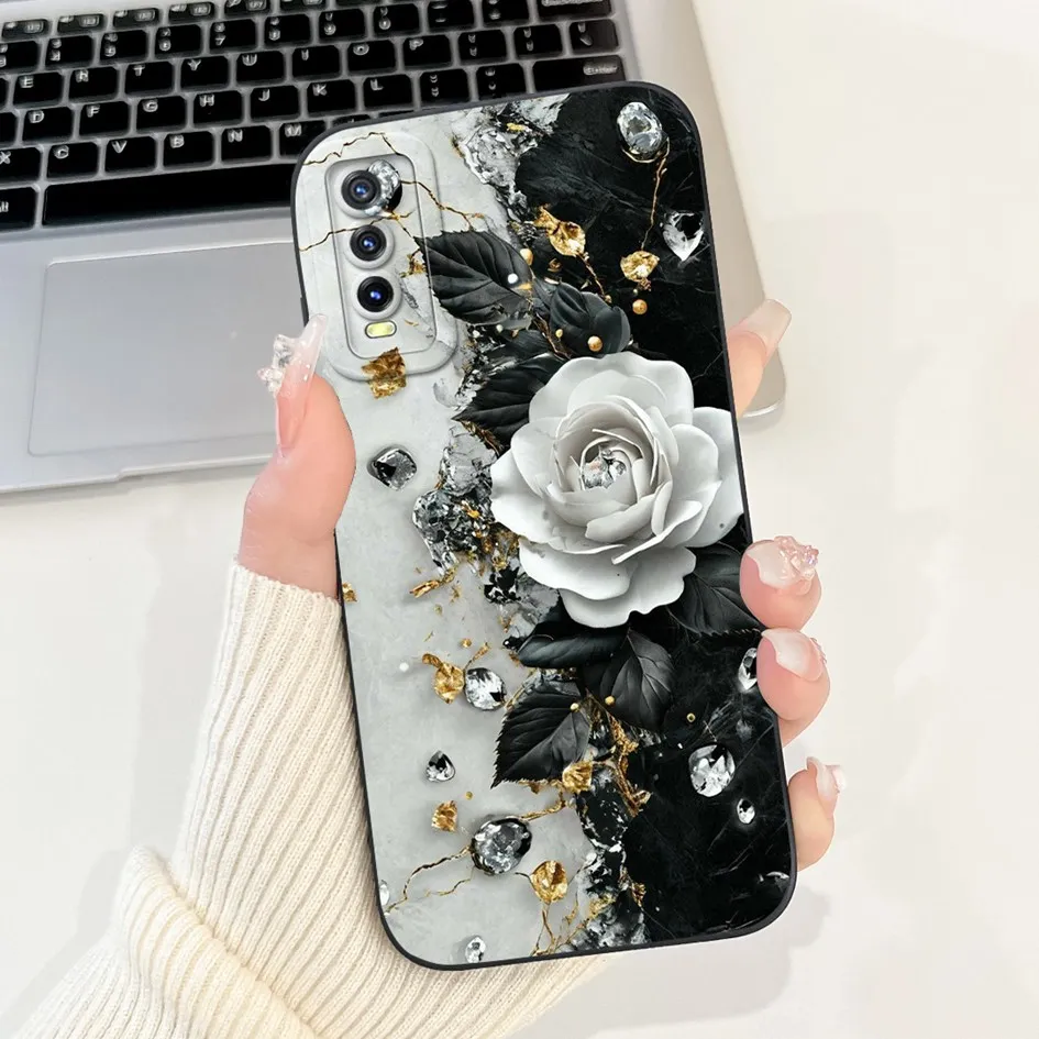 ل Vivo Y11s V2028 حافظة موضة لينة ماتي غطاء ل Vivo V2029 Y20A Y20G Y20i Y20S Y20T Y20 Y12S 2021 V2026 V2042 V2027 Fundas