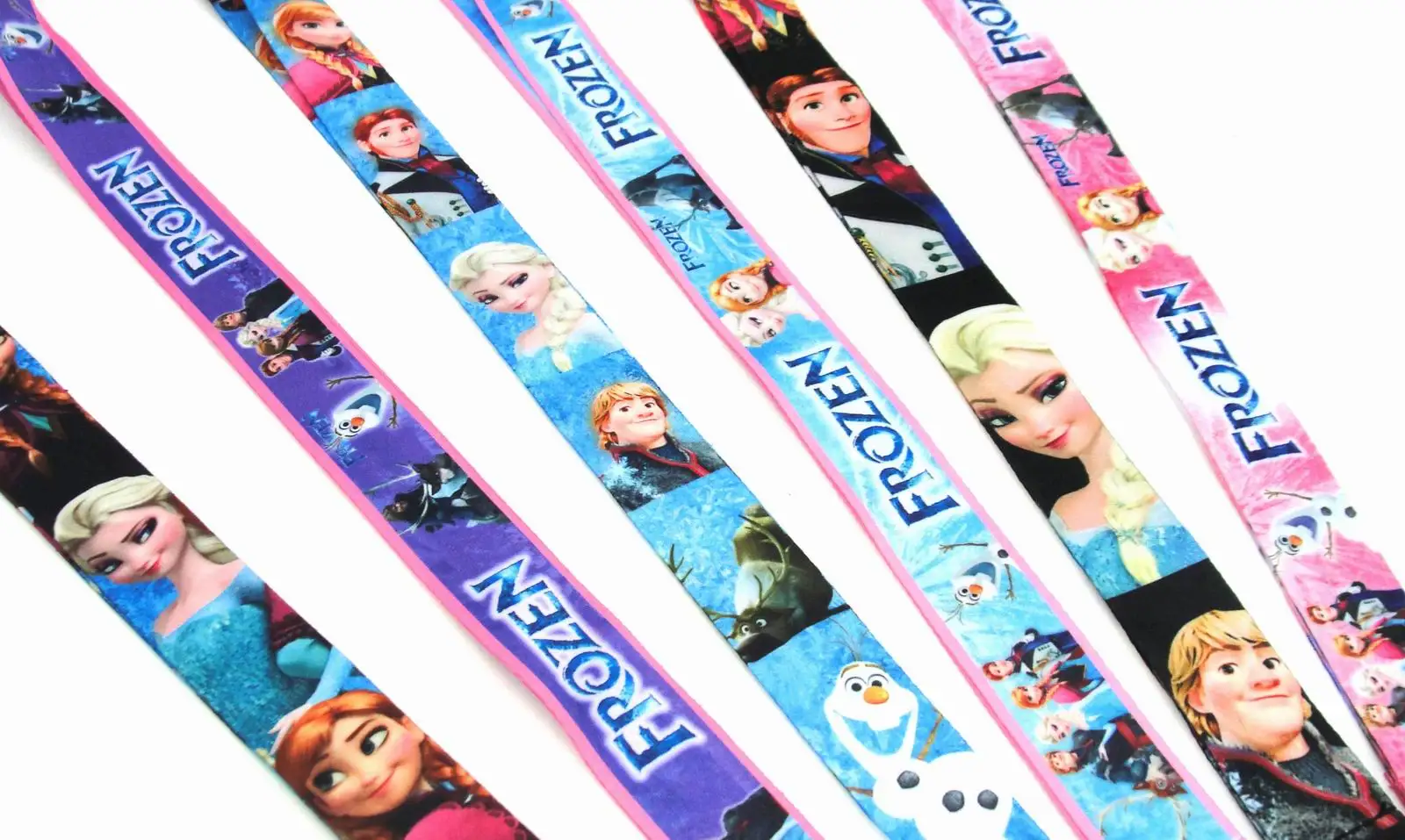 Wholesale New POP MART Disney Frozen Key Lanyard ID Badge Holders Animal Phone Neck Straps with Keyring Phone Accessories