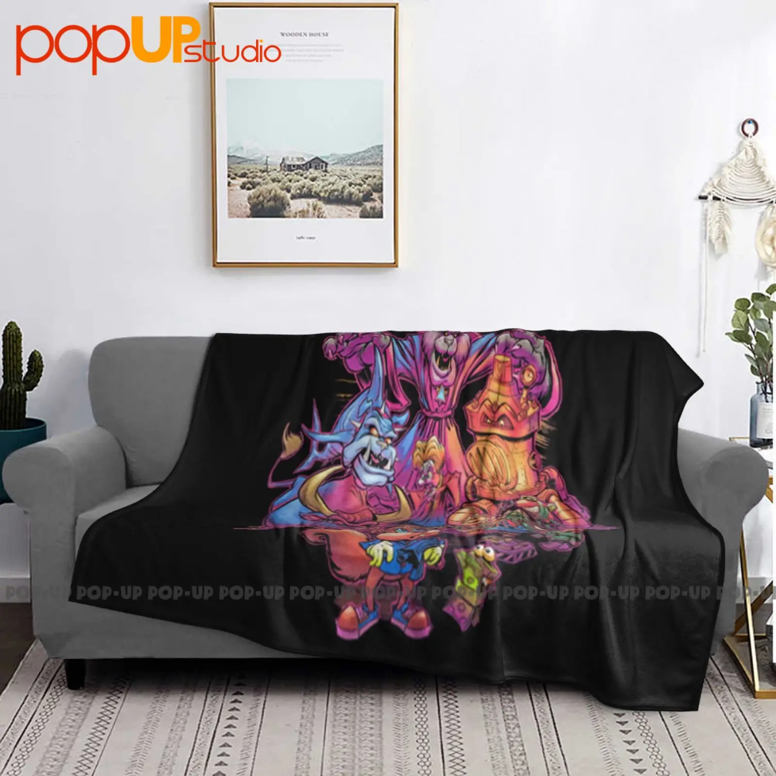 Conkers Bad Fur Day Ultra-Soft Blanket Quilt Winter Sofa Cover Bed Covers #3