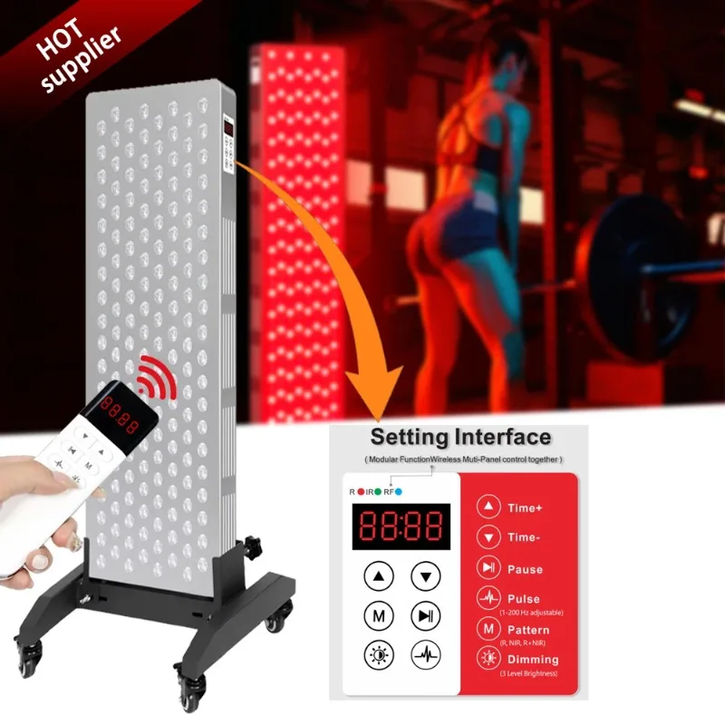 Wholesale 660Nm 850Nm Near Infrared Light Therapy Device 2000W Red Light Therapy Lamp