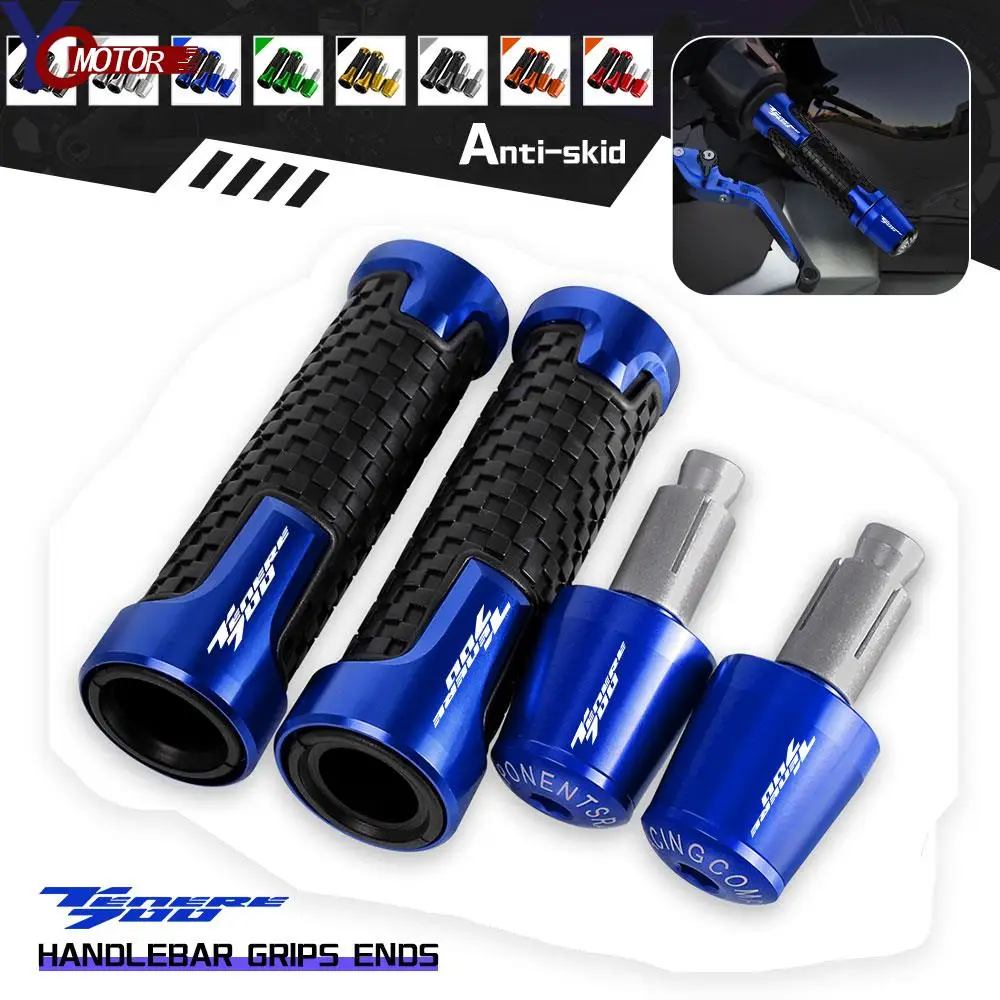 

Handlebar Hand Grips Handle Bar Ends Cap 7/8" 22mm Motorcycle Accessories FOR YAMAHA Tenere700 TENERE 700 XTZ 700 2019 2020 2021