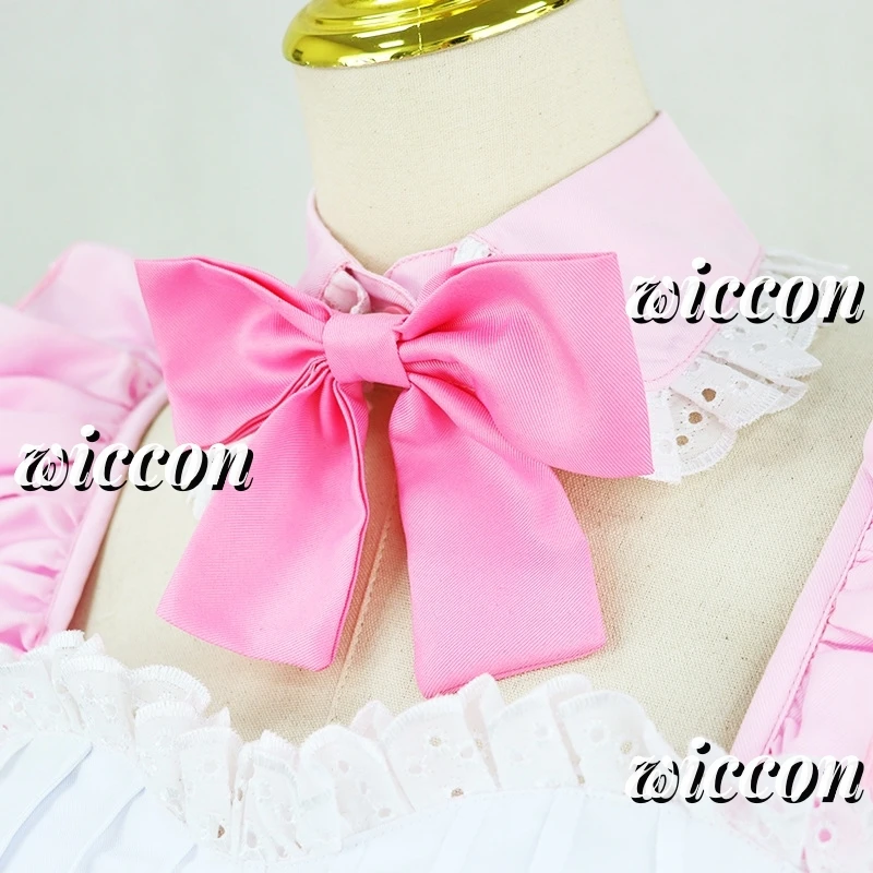 Ram Rem Cosplay Dream Maid Dress Lovely Uniform Halloween Party Costume Set