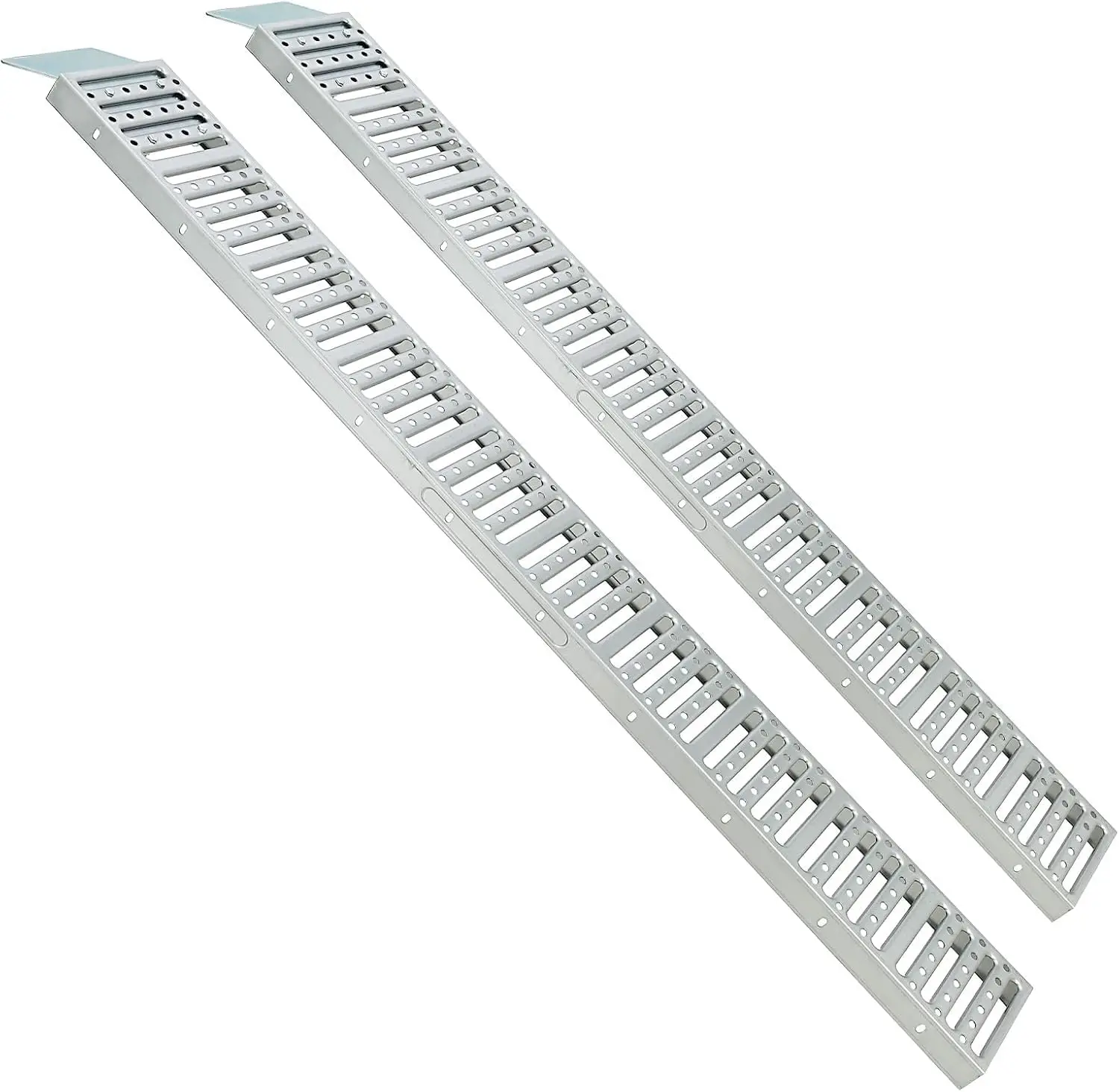 72x 9Inch Heavy Duty Steel Loading Ramps Vehicle Access Ramp 1000 Lbs Capacity Loading Ramp Suitable for ATVs/UTVs/Motorcycles