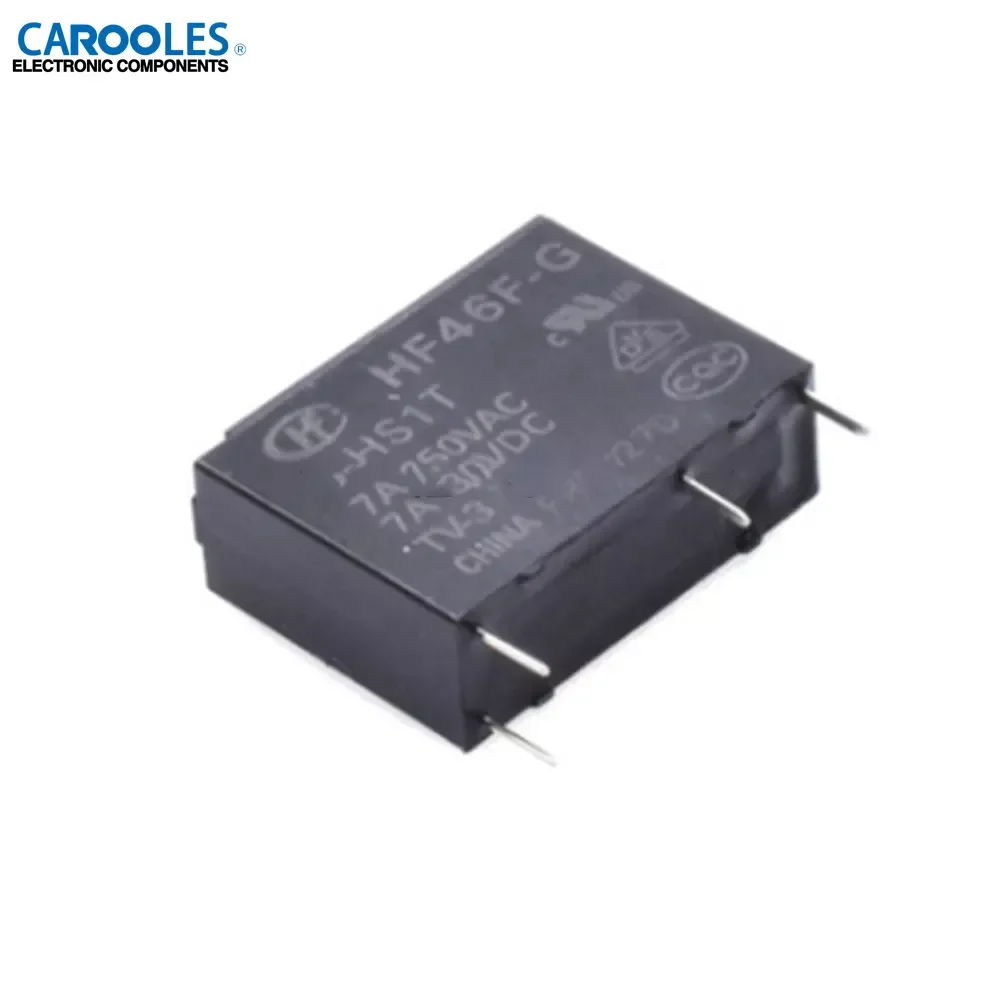 Relay DIP4 HF46F-G- 12 24 -HS1 12V 24V 7A