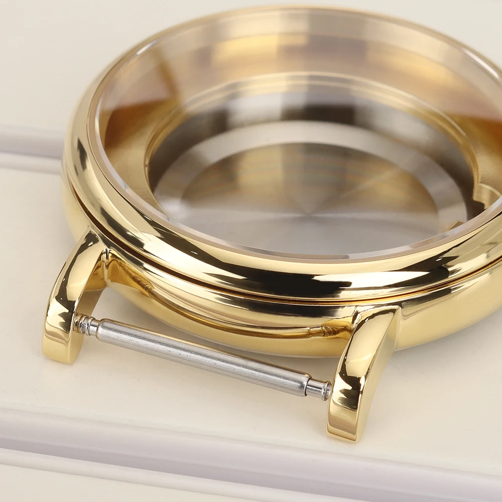 40-mm-Uhrengehäuse in hoher Qualität mit gewölbtem Saphirglas für ETA 2824 PT5000 Automatikwerk, DIY-Zubehörteil für 2824-Gehäuse – Detail 3