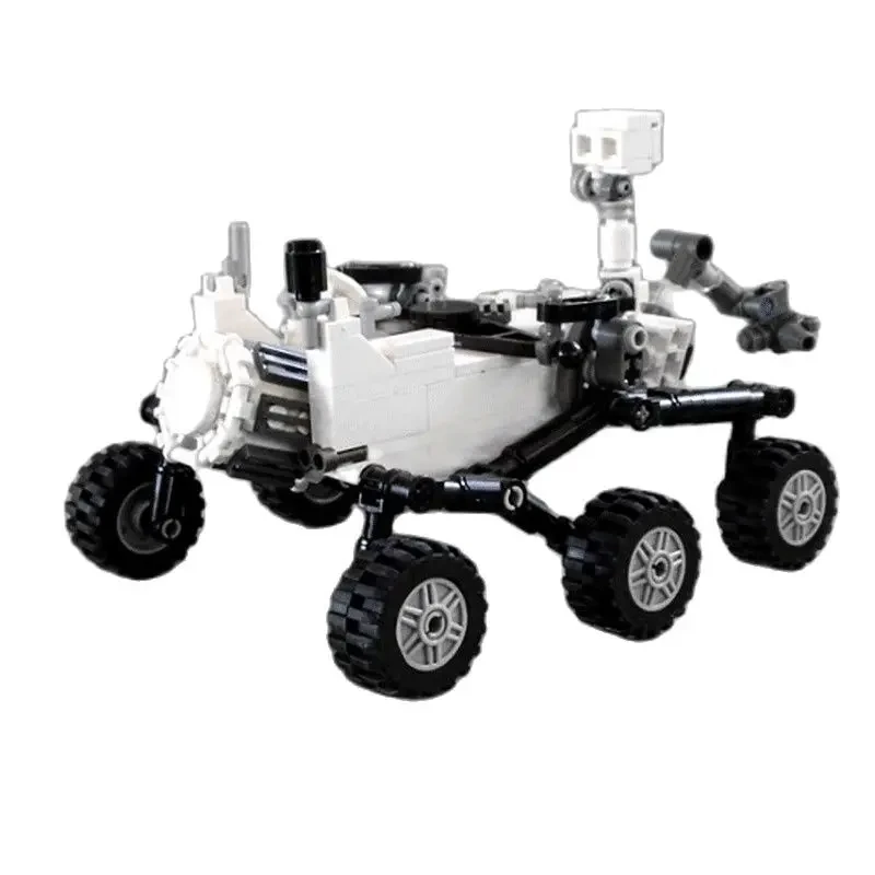 Mars Explore Curiosity Rover Car Building Blocks Kit Extraterrestrial Exploration Space Exploration Series Mars Curiosity Rover