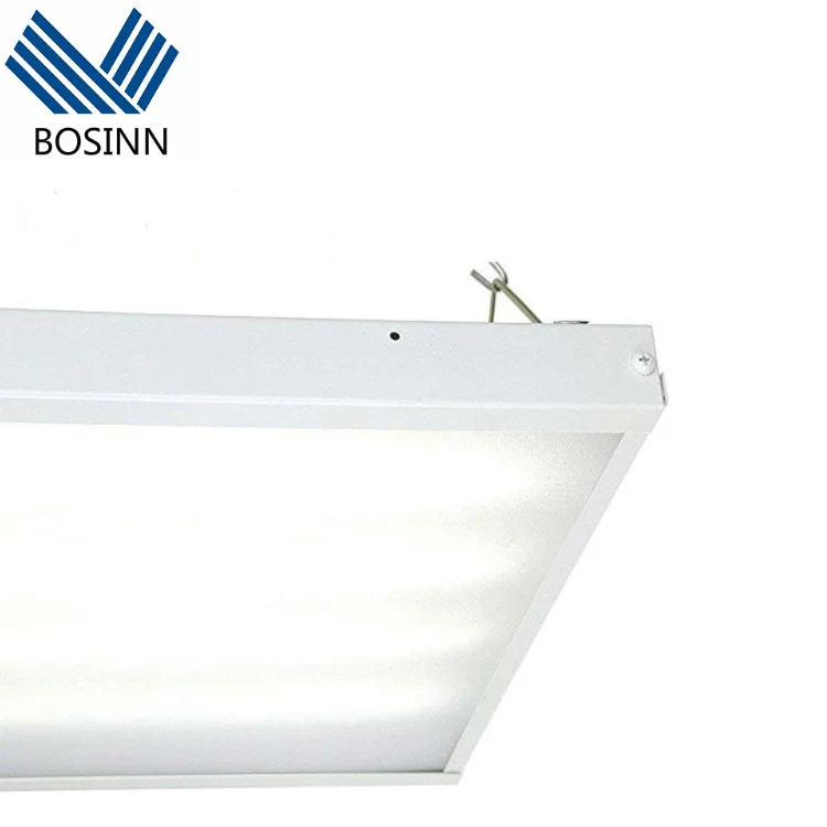 

4FT Linear LED High Bay Fixture 1-10V Dimmable Motion Sensor Optional Indoor Commercial Hanging Lamp