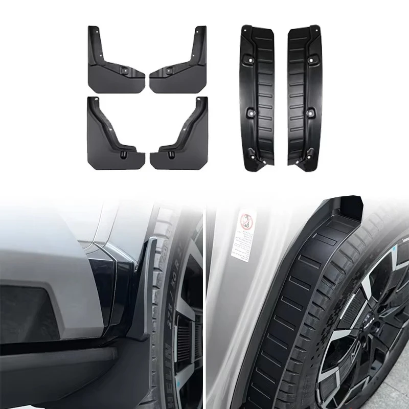 

2025 New Exterior Accessories Fangchengbao Abs Splash Guards Fender Liner Mud Flaps for Leopard 8 Accessories