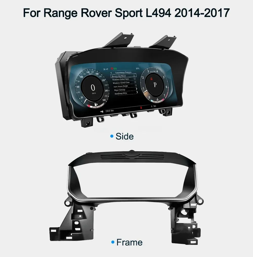 

Новый автомобильный цифровой кластер Linux для Land Rover Range Rover Sport L494 Discovery 4 2010-2013, приборная панель, виртуальная приборная панель