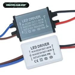 LED Driver Power Supply AC/DC 12V 24V to DC 300mA 600mA 900mA 1200mA 1500mA 3000mA IP66 Lighting Transformers Converter Light