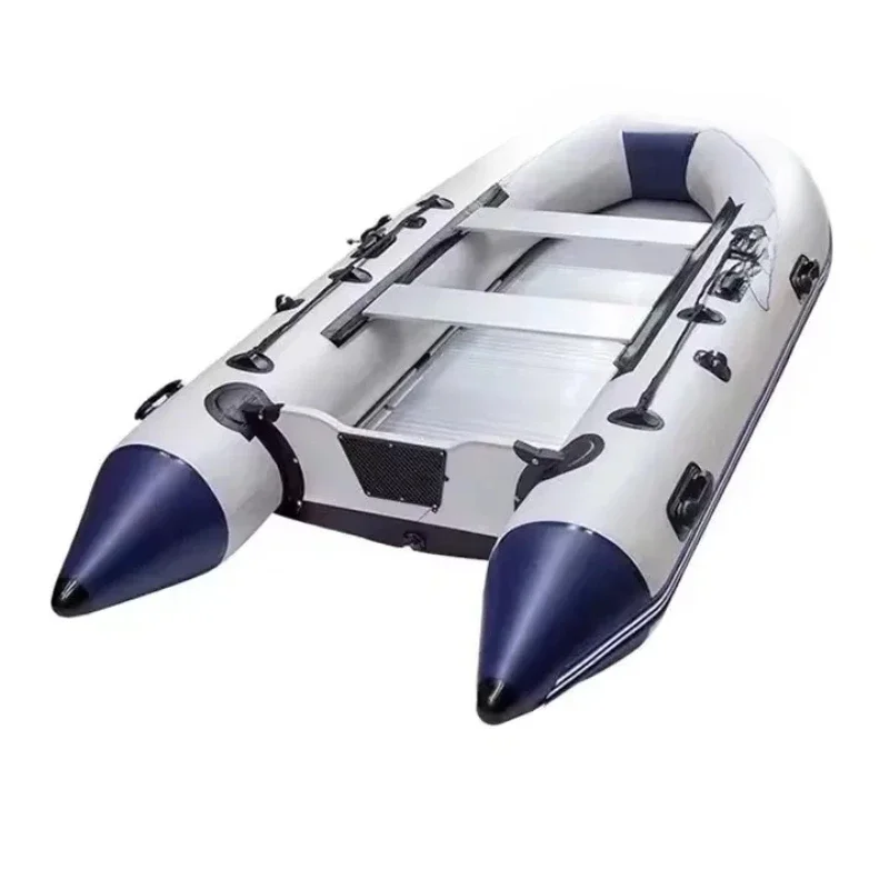 

Durable thickened PVC multi-person sea fishing air rescue sea protection inflatable boat