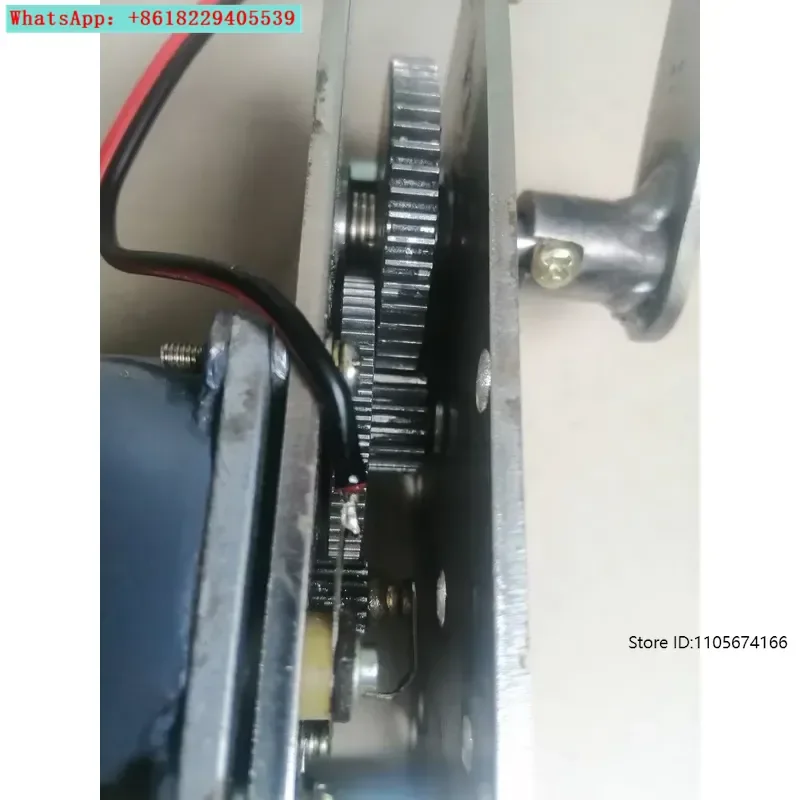 Hand generator magnet telephone generator 220 V to 380 V 80 W speed increase gearbox DIY
