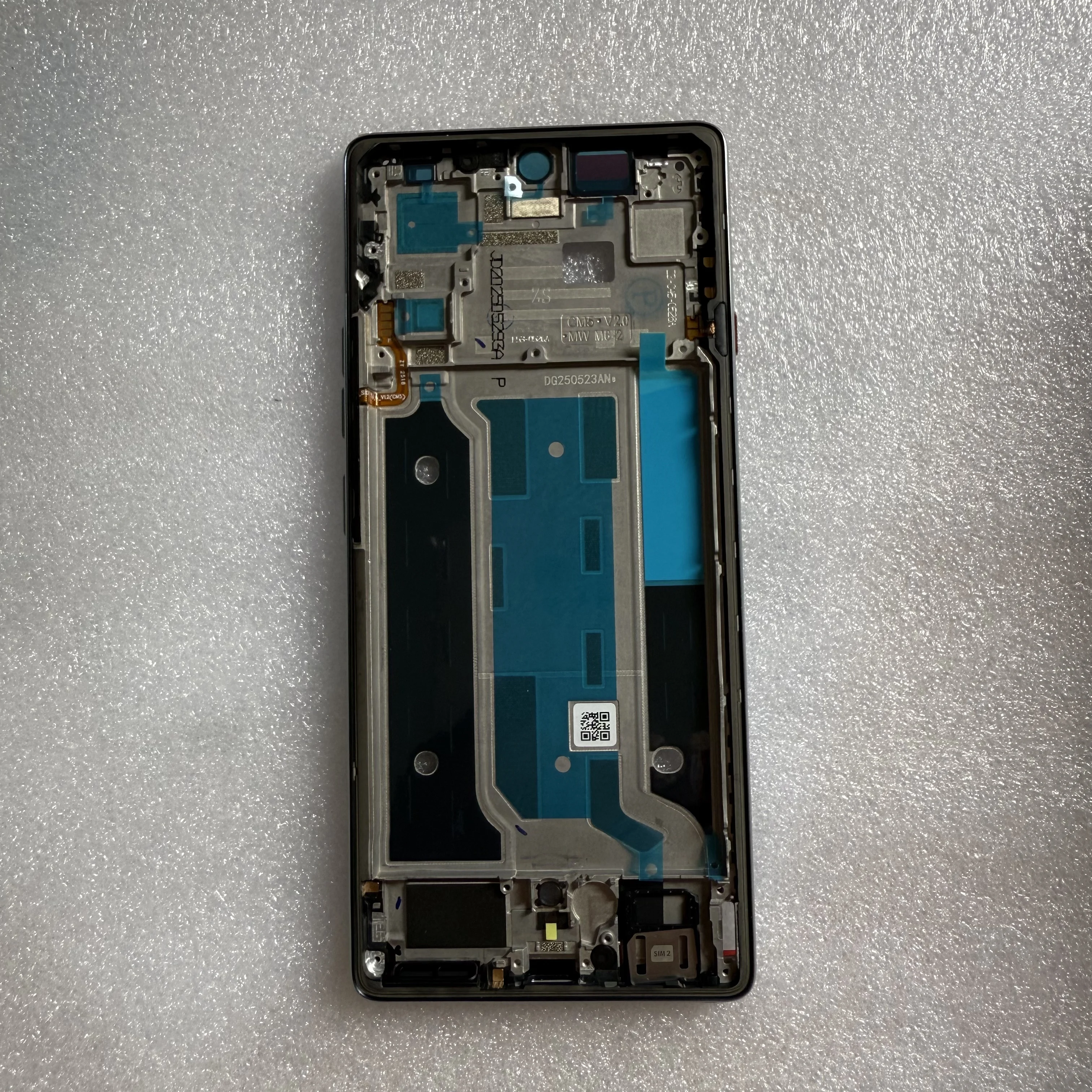 For Infinix Note 50 Pro 4G Note 50 Pro+ Note 50 4G-X6858 Camon 40 CM5 Frame Only Cover Rear Case Back Housing