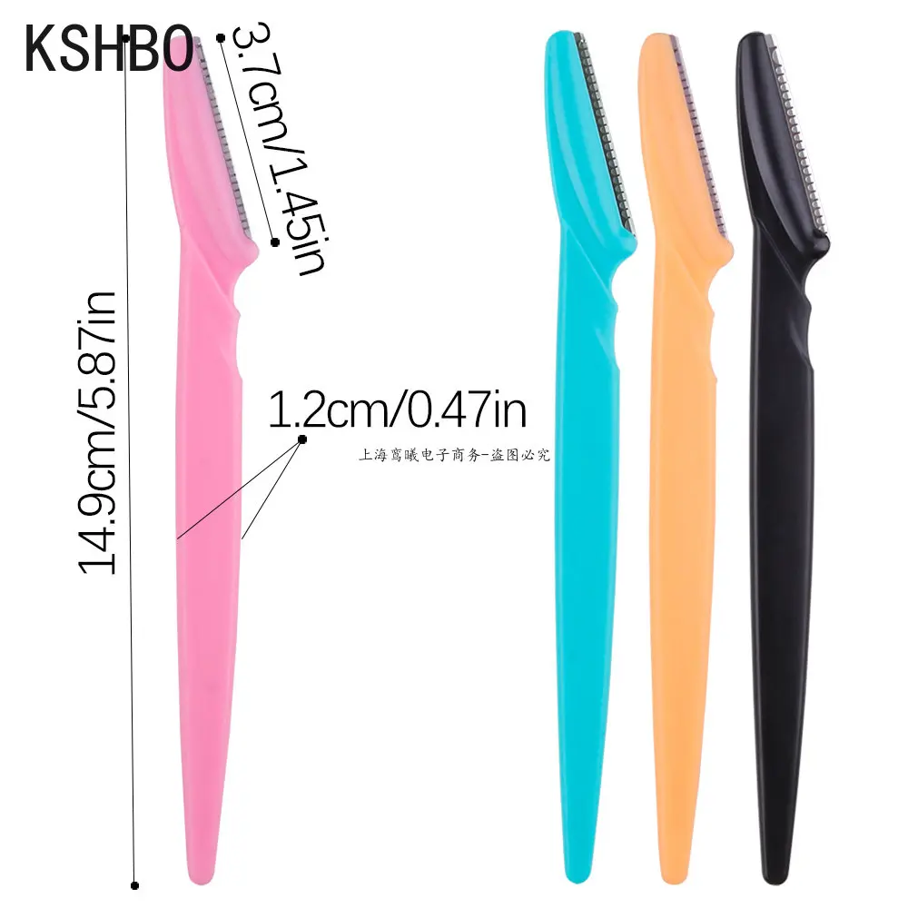 3/10/15Pcs Eyebrow Trimmer Blade Shaping Knife Eye Brow Epilation Face Blades Hair Removal Scraper Shaver Woman Makeup Tools