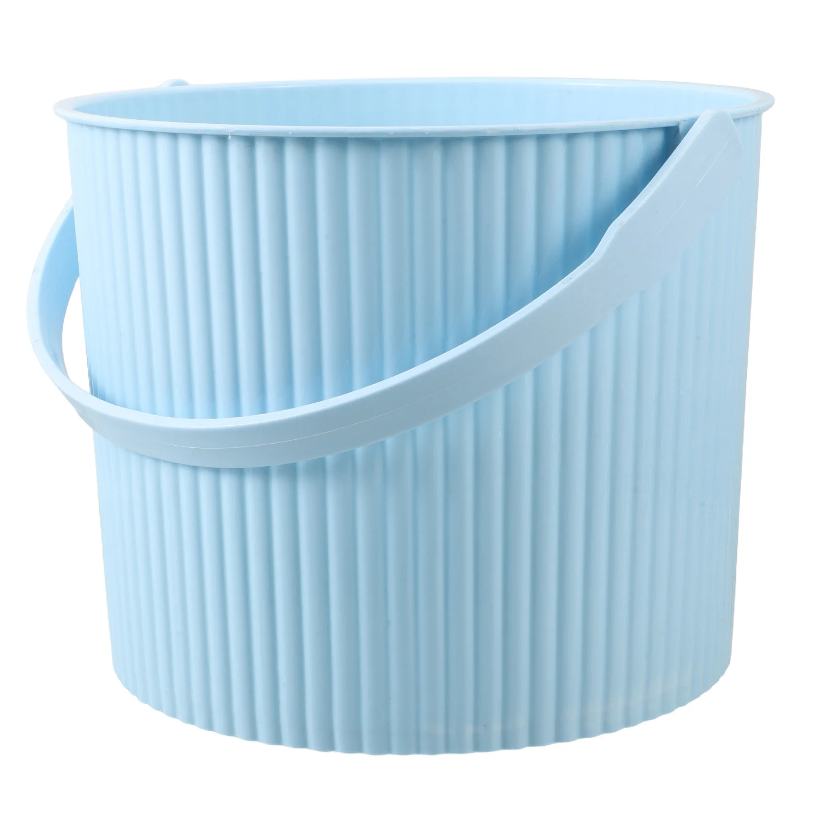 

Outdoor Multifunctional Bucket Heavy Duty Plastic Camping Bucket for Bathing Foot Soak Hand Wash Travel Fishing Gear