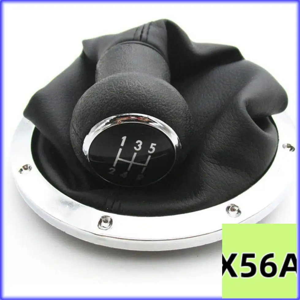 

QB-5 Speed Gear Shift Knob Gearstick Gaiter Boot Kit Leather Shift Handball For Gol Pointer Saveiro Parati 2004-2010
