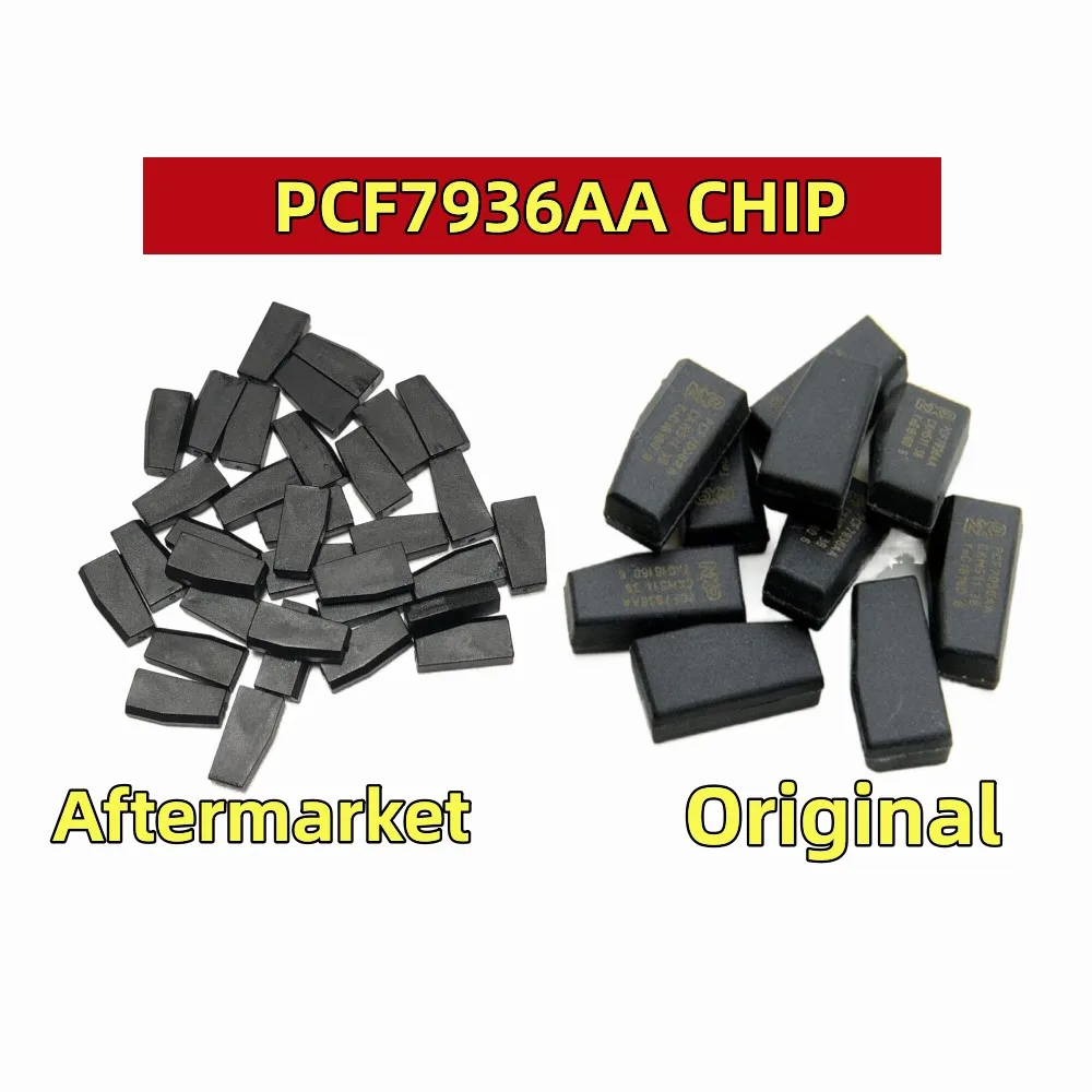 10pcs Aftermarket Blank PCF7936AA SOT385 Auto Key Car Key Chip ID46 PCF7936 Locksmith Tool Pcf 7936 Transponder Chip